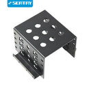 4 Bay 2.5 To 3.5" HDD Metal Adapter Mounting Bracket Hard Drive Disk Holder Rack