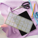 Multifunction Transparent Sewing Ruler Plastic DIY Patchwork Manual Ruler A