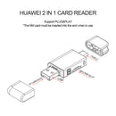 2 in 1 Type-C USB3.0 To Micro-SD/NM Card Reader for Mobile/PC Use Nano Memo B3E6