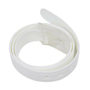 Unisex Stylish Candy Colours Silicone Plastic belt white I9Z7