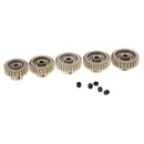 5PCS Motor Pinion Gear For 1/8 1/10 RC Car Truck 23T-27T