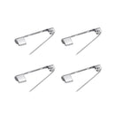 50pcs Brooch Pins DIY Safety Lock Brooches Bag Jewelry Accessories (2.5cm) A