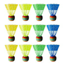10pcs Colorful Badminton Balls Shuttlecocks Sport Training Train Game m U1T A5K3