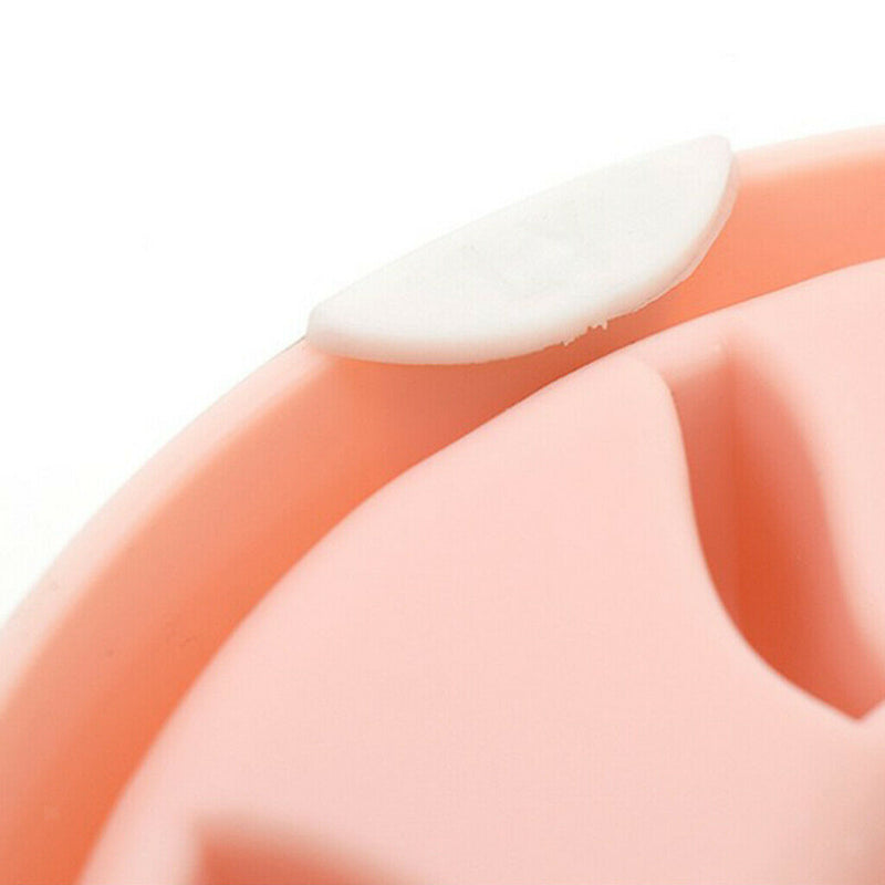 4x Dog Slow Feeder Pet Dog Cat Anti-Choke Bowls For