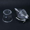 Kitchen Drip Syrup Honey Juice Dispenser Container Holder Pot Cellular