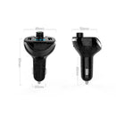 Wireless Bluetooth Car FM transmitter MP3 Radio Adapter Car Fast USB Charge X6T2