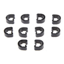 10 MTB BMX Road Mountain Bike  Brake Cable Guides Hose C-Clips Buckle