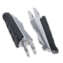 1 Pair Rear Footpegs Rest Pegs Mini Pedals Fit for BMW F800S F800ST F800 R1200RS