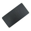Auto Car Dashboard Mini Checked Print Black Rubber Nonslip Pad P4N9