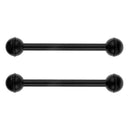 Set 2 Aluminum Alloy Double Ball Arm Adapter Connector for Underwater Camera