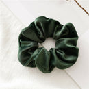 11Pcs Girls Scrunchies Velvet Hairband Elastic Hair Rope Tie Ponytail Holder