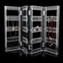 Earrings Ear Studs Necklace Jewelry Display Rack Stand Case Box H Organizer P5J2