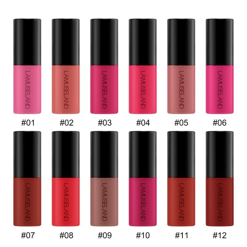 5X(Lamuseland Waterproof Long-Lasting Matte Mini Liquid Lipstick Easy To C E7U9)