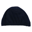 Polyester Men Women Sporty Flexible Cloth Swimming Cap Swim Hat Blue
