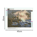 Full Seascape Diamond Painting DIY Embroidery Cross Stitch Needlework Craft