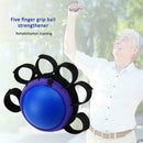 Exercise Hand Gripping Grips Five-Finger Grip Ball Hand Strength Top Exerci N6B1