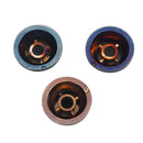 3pcs Guitar Bass Tone Volume Knob Bronze Color