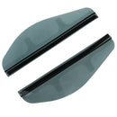 2x Car Rearview Mirror Eyebrow Cover Rain-proof Snow Protection Side Shield FT