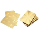 Poker Embossed Game Collection Playing Cards Set Plastic Durable Waterproof I6A2