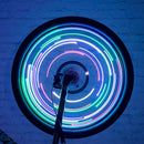 20LED 18 Pattern Bicycle Spoke Wheel Light Waterproof Mountain Bike Cycling