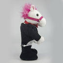 White Electric Plush Toys GANGNAM STYLE Horse Man Kids Toys Creative Gifts