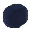 Polyester Men Women Sporty Flexible Cloth Swimming Cap Swim Hat Blue R5E8