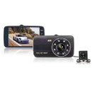 4.0 Inch Ips Screen Car Dvr Camera Dual Lens Dash Cam Full Hd 1080P Vehicle