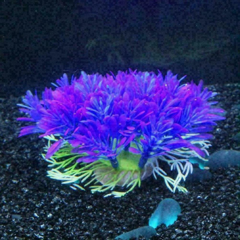 Fish Tank Aquarium Decor Accessories Artificial Water Plant Gr S1Q7 X4T9 Pl Y3F7