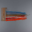 1 Set Embroidery Starter Kit with Flower Pattern Cross Stitch Crafts DIY