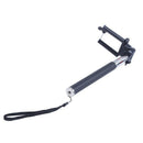 Black waterproof Extendable self-portrait self self-shooting stick for sing Z6Z7