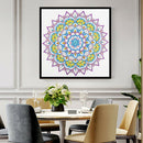 Special Shaped 5D DIY Diamond Painting Color Mandala Embroidery (HB012) A