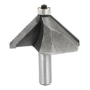 1/2" Shank Diameter 1 1/2" Cutting Depth 45 Degree Chamfer Router Bit W7U6