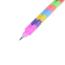 4 pcs/bag Creative rainbow multi-function building block pen pencil 8 knots  Gw