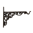 Cast Iron Hanger Wrought Iron Garden Hook Flower Pots Basket Wall Hanger Br