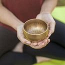 3.2 Inch Tibetan Singing Bowl Zen Meditation Yoga Meditation Bowl Wooden St