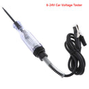Car Truck Voltage Circuit Tester Pe 6V-/24V DC Long Probe Auto Repair Tools 3C