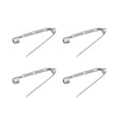 50pcs Brooch Pins DIY Safety Lock Brooches Bag Jewelry Accessories (3.5cm) A