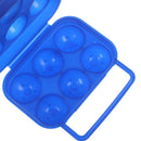 Outdoor Tableware Portable Camping Picnic BBQ Egg Box Container Egg Storage  Kw