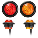 10PCS/set 12v 24v 3/4"Bullet Clearance Side MarkerTruck LED Trailer A2I3