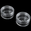 50 Pieces Travel Cosmetic Sample Containers 5 Gram Plastic Pot Jars