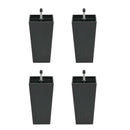 4x Furniture Legs Replacement Natural Wood Legs Sofa Couch Cabinet Cube Feet