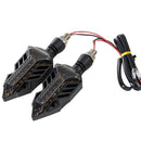 2Pcs Led Motorcycle Turn Signal Lights 12V Super Bright Indicator Daytime R