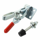 2pcs 101A 50Kg 110 Lbs Quick Holding Vertical Type Toggle Clamp Red M8M2