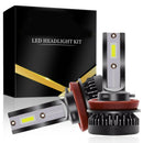 2pcs H11 H9 H8 80W 16000LM Car Auto LED Headlight Bulb Kit Light 6000K WON VUU