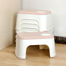 Small Bench Household Plastic Stool Bathroom Stool Children Stool S Pink