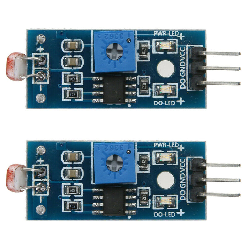 2pcs Light Intensity Photosensitive Sensor Resistor Module for Arduino A