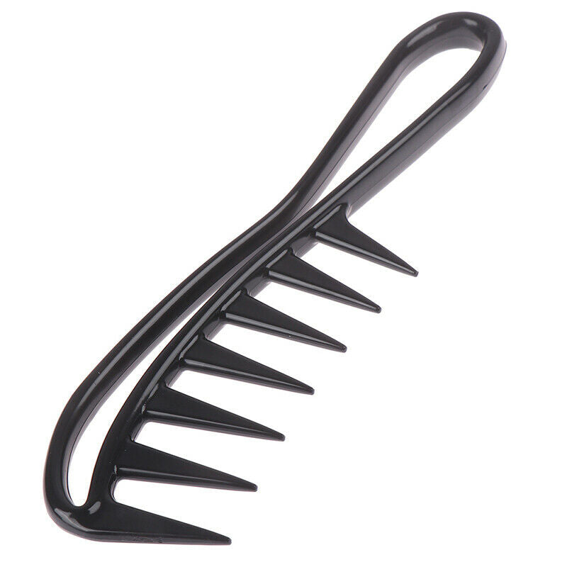 Handle Wide Tooth Comb Curly Hair Salon Hairdressing Comb For Hair Styling T Gw