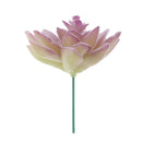 Artificial Succulent Vivid Flocking Plants Home Office Floral Decor Crafts