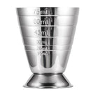 Measuring Cup Cocktail Jigger Stainless Steel Liquid Mini Up to 2.5Oz, 5Tbs G2P3