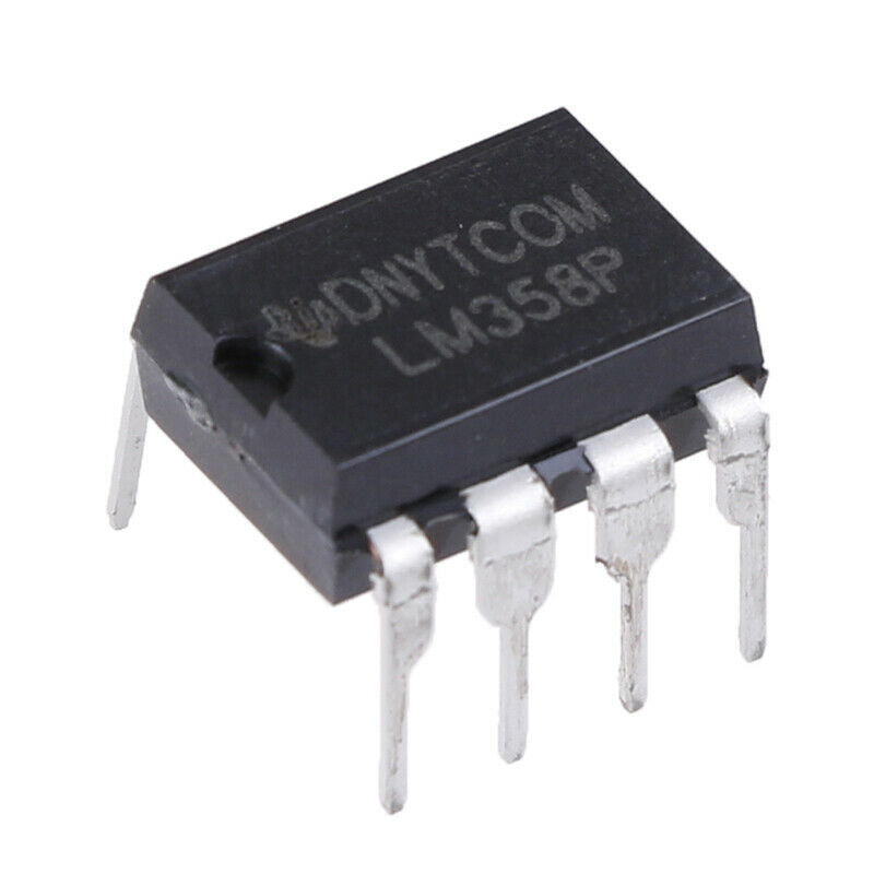 10 Pcs LM358P OPAMP DUAL 0-70DEG C 8-DIP SE